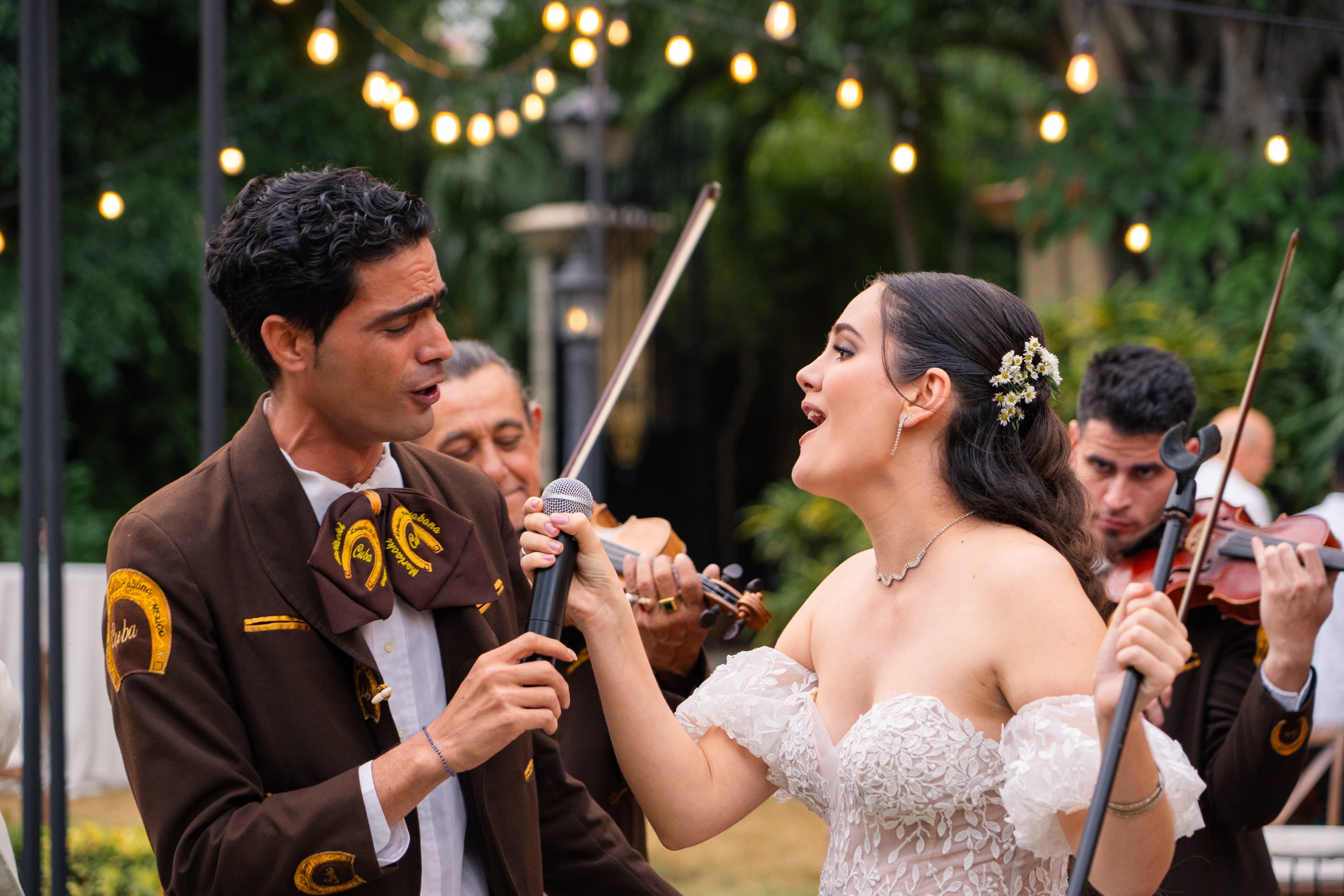 Mariachi música en vivo en bodas