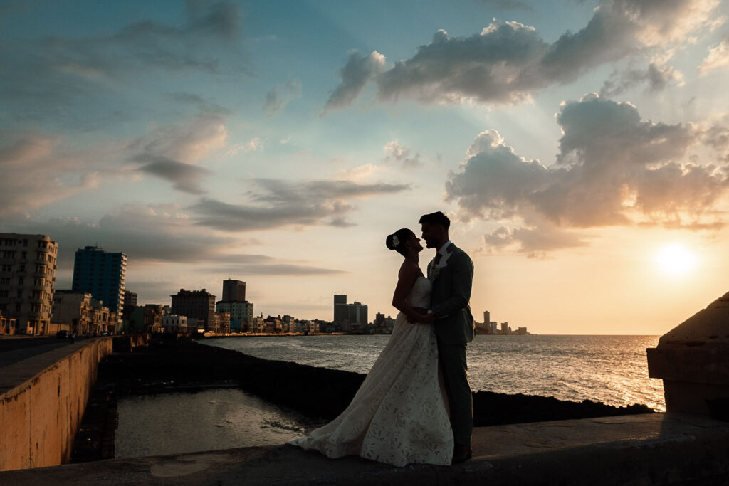 bride-and-groom-on-the-malecon-in-havana